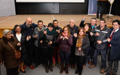 Entrega de llaves de 24 viviendas en Bulnes