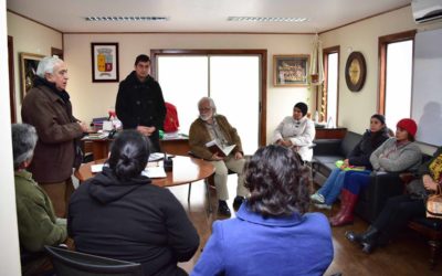 Reunión con dirigentes vecinales