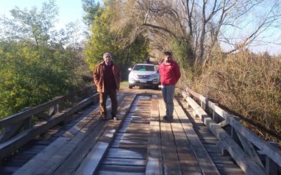 Plan municipal de reparación de caminos y puentes muestra resultados