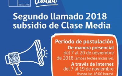 Llaman a informarse para postular a subsidios para sectores medios del Serviu