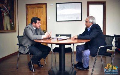 Alcalde de Bulnes recibió al nuevo contralor regional de Ñuble