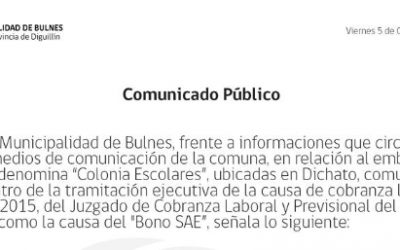 Comunicado Público