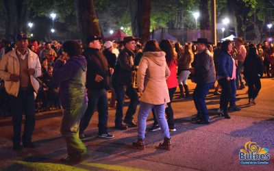 Masiva asistencia a fiesta ciudadana de cierre del Aniversario de Bulnes.