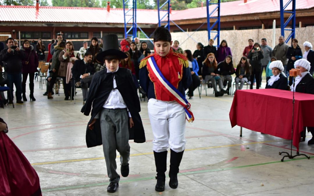 Bulnes conmemoró 205 años de la Batalla Paso El Roble