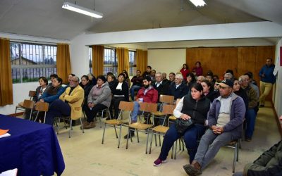 Concejo municipal se trasladó hasta el sector de Tres Esquinas