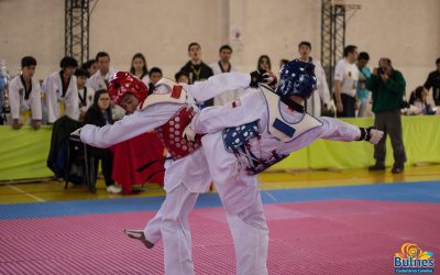 Medio millar de taekwondistas transforman a Bulnes en capital de esta disciplina