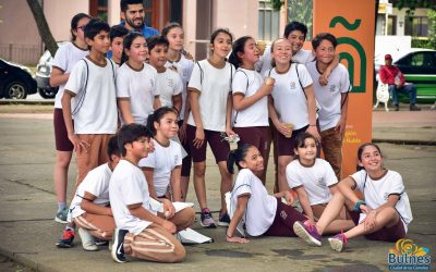 Multitudinaria Corrida escolar en Bulnes