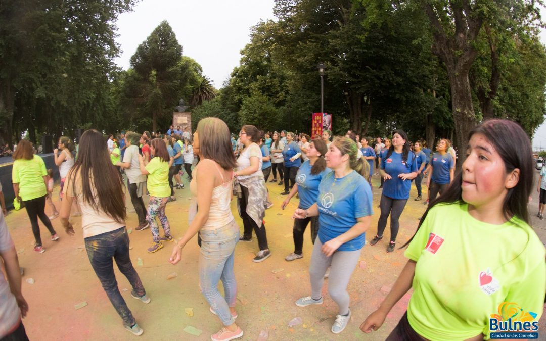 Gran Actividad Zumba Colors 2018 se llevó a cabo en nuestra Plaza de Armas