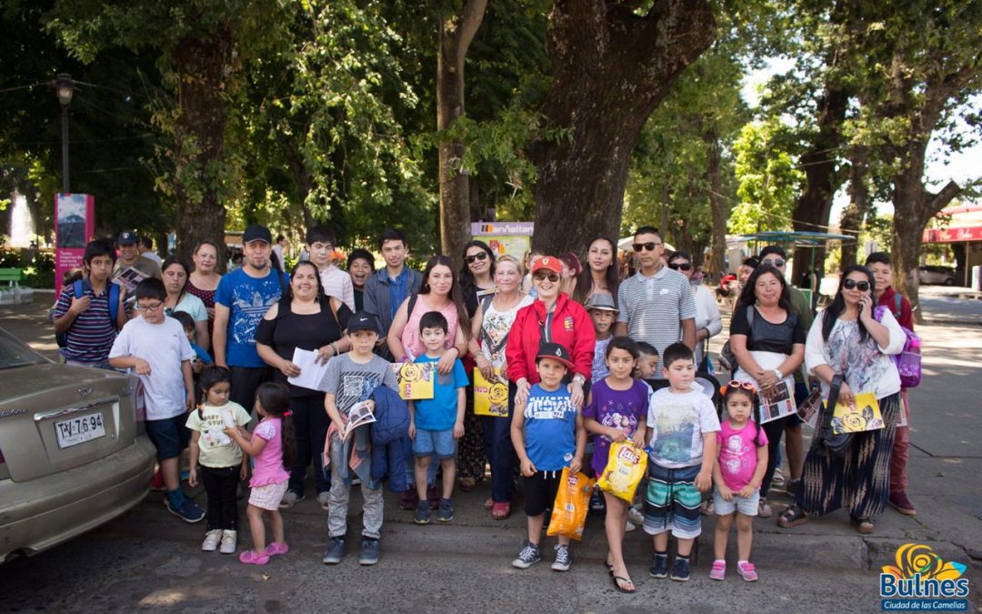 Familias de Bulnes viajan a Concepción apoyadas por el municipio y Sernatur