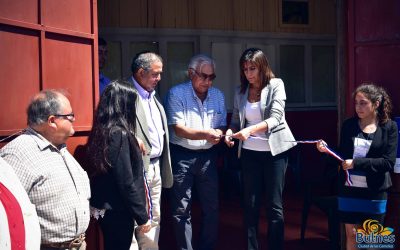 Municipio y vecinos inauguraron antigua sede ferroviaria convertida en sede vecinal