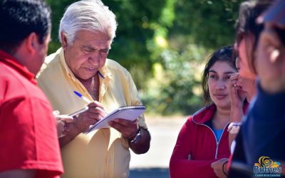 Alcalde visita a personas que perdieron todo por incendio en Pueblo Seco