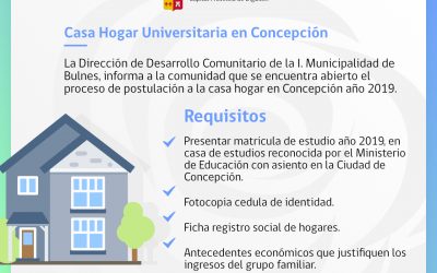 Casa hogar Universitaria en Concepción