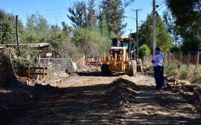 Rápido avance registran obras para mejorar calidad de vida en Campo de Deportes y población O’Higgins