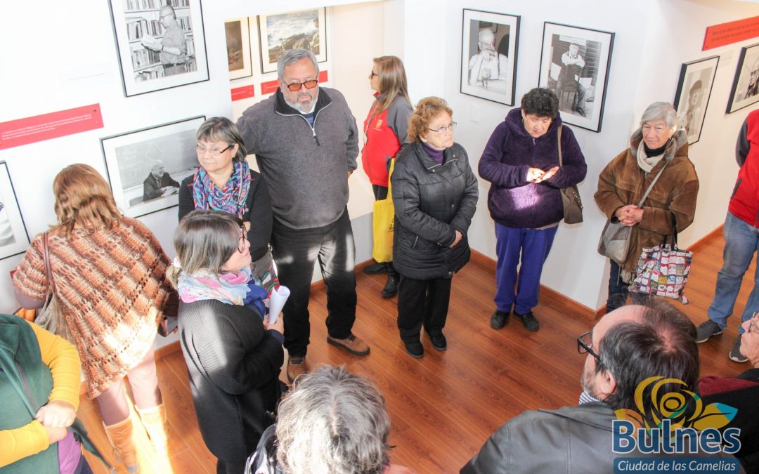 Exitosa visita al Centro Cultural Casa Gonzalo Rojas por parte de delegación de Bulnes