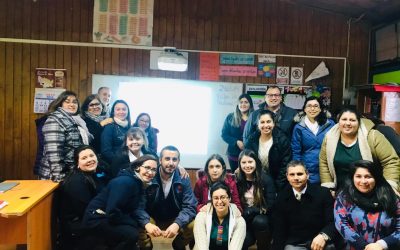 Docentes y equipo directivo de la Escuela El Pal Pal de Santa Clara, se capacitan en el material “Continuo Preventivo”