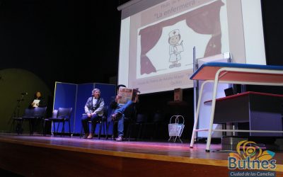 El público disfrutó junto a “La Enfermera” en el Edificio de la Cultura en Bulnes