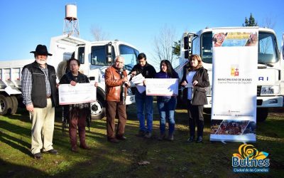 El viernes se realizó ceremonia de entrega de nuevos vehículos municipales en sede junta de vecinos Los Estanques, Rinconada de Coltón