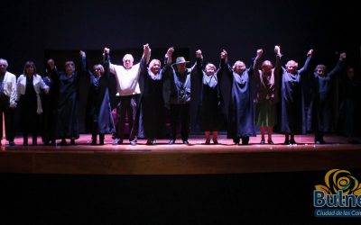 “Viola Volcánica” aplaudida por el público asistente al Edificio de la Cultura