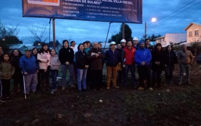 Comenzó esperada construcción de sede social para la Villa Fresia de Bulnes
