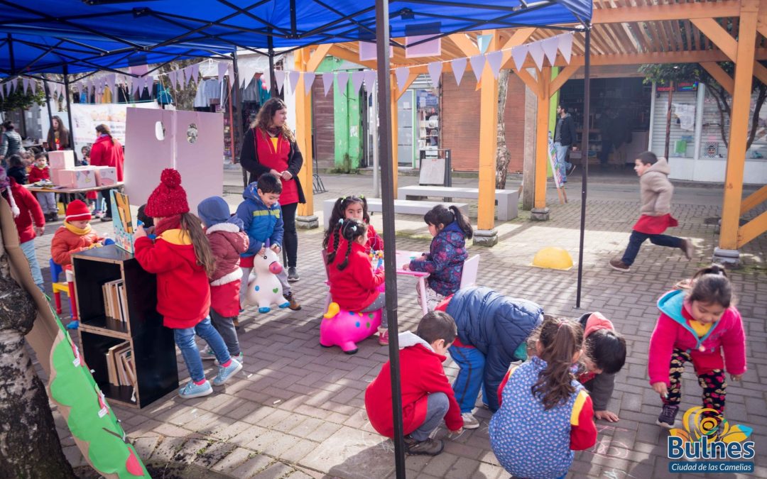 OPD Valle del Sol celebra el mes de los niños y niñas con segunda feria “expo-derechos en la comuna de Bulnes”