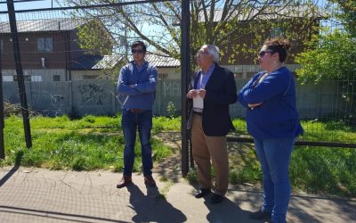 Importantes obras analizan junto a dirigentes de la población 11 de septiembre de Bulnes