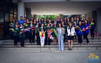 Educadoras de Párvulos reconocen la abnegada labor de sus asociadas en la formación de niños de Bulnes