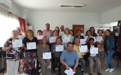 Culminó taller de estimulación cognitiva para adultos mayores