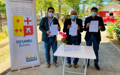 MUNICIPIO DE BULNES, FIRMA CONVENIO CON EL HOSPITAL DE LA COMUNA, PARA LA TOMA DE 205 EXÁMENES A LA SEMANA