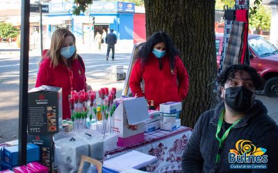 Jóvenes de Bulnes emprenden para celebrar a Madres de la comuna