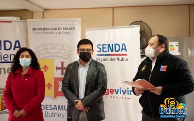 Departamento de Salud Municipal se suma al trabajo preventivo de SENDA a través del Programa “Trabajar con Calidad de Vida” firmando acuerdo protocolar de colaboración.