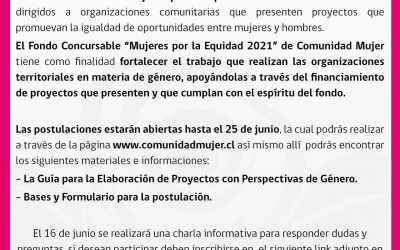 Mujeres por la Equidad 2021