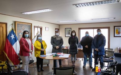 Alcalde se reunió con directores de las escuelas de Bulnes para compartir proyectos educativos