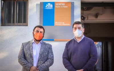 Productiva reunión entre alcalde y Seremi de Vivienda