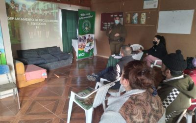 Municipio y Carabineros realizan talleres informativos en poblaciones de Bulnes