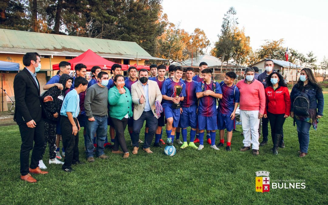 Exitoso campeonato cuadrangular reunió equipos sub 20 de la comuna