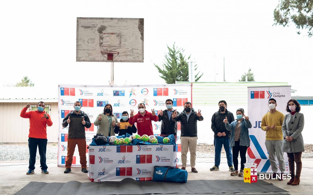 Escuela el Pal-Pal fue beneficiada con un kit de implementación deportiva