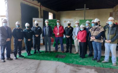 Nuevo centro penitenciario femenino de Bulnes instala su primera piedra con presencia de autoridades