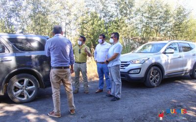 Se Inicia Proyecto de ingeniería de futura Pavimentación Calle Palacios de Bulnes y Calle Larga, sector Santa Clara